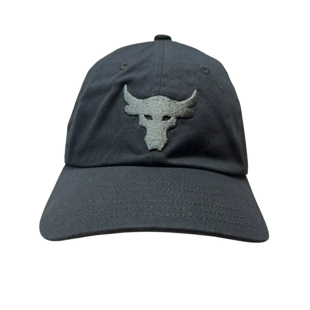 Under Armour Project The Rock Dwayne Johnson Brahma Bull Logo Hat Cap Youth